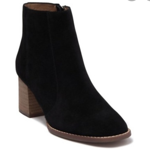 Madewell Shoes - NEW Madewell bryce suede black booties ankle womens 8,5